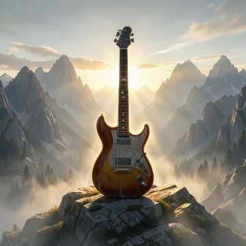 Cover des Liedes โซโล่กีต้าร์ท่ามกลางขุนเขา