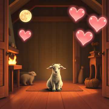 A dal borítója козленок и семья