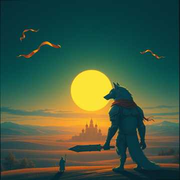 Cover utworu Die letzte Kriegerin (Der erste Kaiser) Teil 2 Oper II