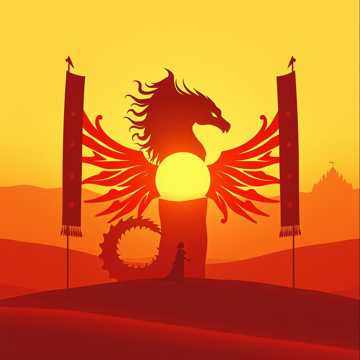 Cover utworu Die letzte Kriegerin (Der erste Kaiser) Teil 2 Klassisch