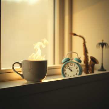 Portada de la canción Sunset In My Coffee Cup