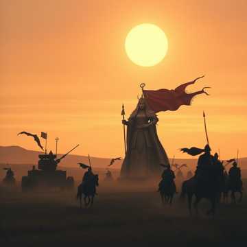 Capa da música Die letzte Kriegerin (Der erste Kaiser) Teil 2 VI