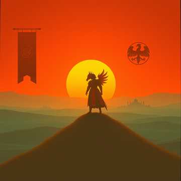 Copertina della canzone Die letzte Kriegerin (Der erste Kaiser) Symphonie II