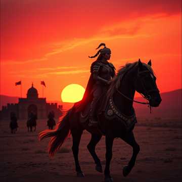 노래 표지 Die letzte Kriegerin (Der erste Kaiser) Rock Oper