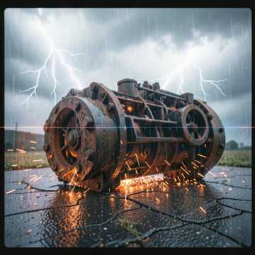 Cover of the song Thunder Machine