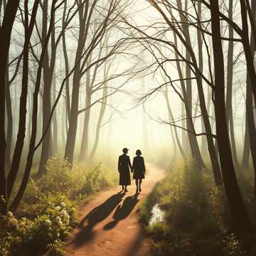 غلاف الاغنية 봄 오솔길 끝에서