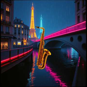 Cover van het nummer Ночной Париж