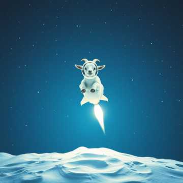 歌曲的封面козленок на луне 4