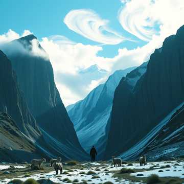 Bìa bài hát Majestic Peaks