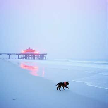 노래 표지 첫 눈 내리는 부산