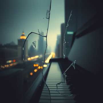 Copertina della canzone แก้วที่แตก