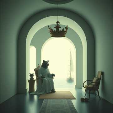 Cover van het nummer The Tale of the Salty King