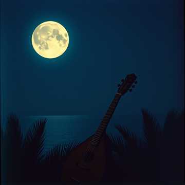 غلاف الاغنية القمر لابس عمامه