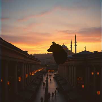 A dal borítója Die letzte Kriegerin (Istanbul) Symphonie II