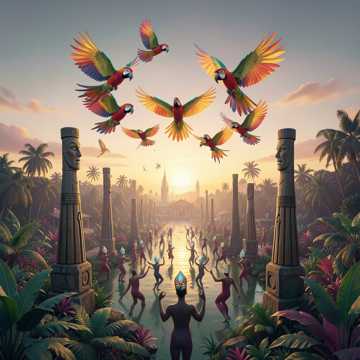 Copertina della canzone Die letzte Kriegerin (Doppelhochzeit) Teil 3 Peru music IV