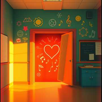 A dal borítója مدرسة الرسالة