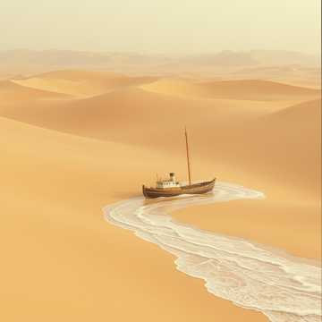 Cover of the song O deserto ja foi mar