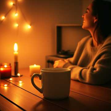 Capa da música Snowfall In My Coffee Cup