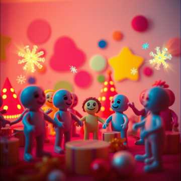 Кавер на песню малыши празднуют новый год