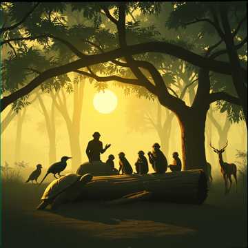 A dal borítója जंगल की सभा