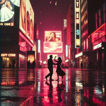 歌曲的封面Dancing Through Midnight