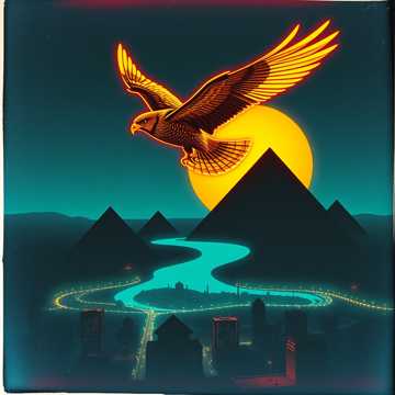 Cover des Liedes نسر الصعيد