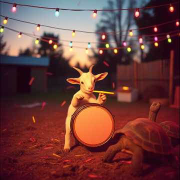 曲のカバー козленок и черепаха