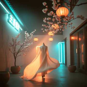 노래 표지 nhạc nền cho trình diễn áo dài