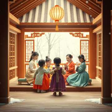 노래 표지 우리 우리 설날