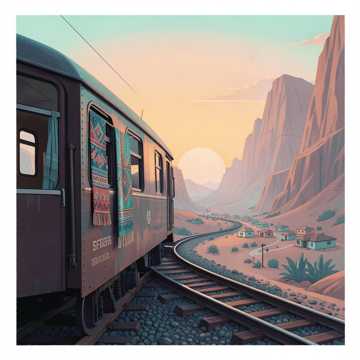 Cover des Liedes EN UN TREN DE PASAJEROS