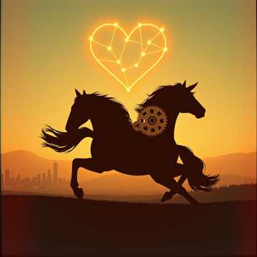 Cover of the song Мы мчимся галопом