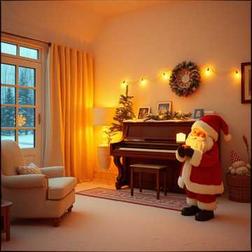 Bìa bài hát Santa Claus está aqui