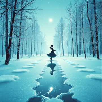 Cover av låten Снежный танец