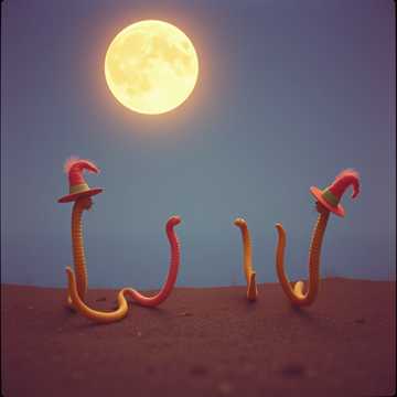 노래 표지 Wiggly Worms Parade