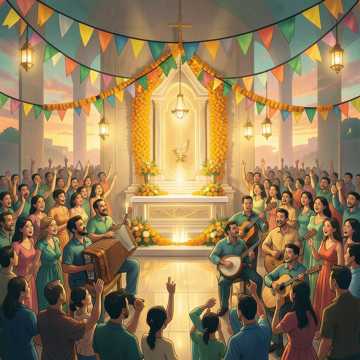歌曲的封面LITURGIA, ALTAR E COMUNICAÇÃO