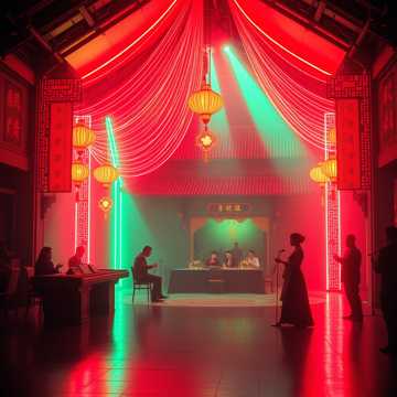 Cover of the song Neon Dynasty
