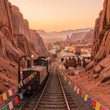 歌曲的封面EN UN TREN DE PASAJEROS