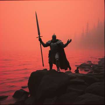 Capa da música Glowing Sea Hero