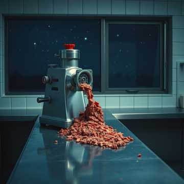 A dal borítója Мясорубка