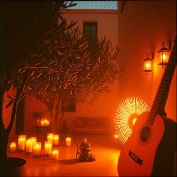 Copertina della canzone la nochebuena