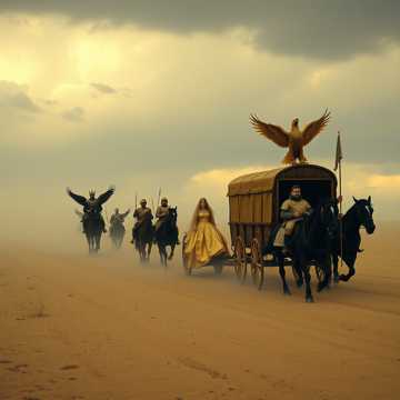 歌曲的封面Die letzte Kriegerin (Die Steppe im Zeichen des Adlers)