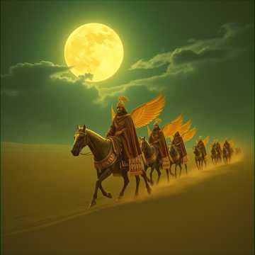 Cover of the song Die letzte Kriegerin (Die Steppe im Zeichen des Adlers) IV