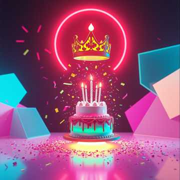 Cover av låten Joyeux Anniversaire Chadrack