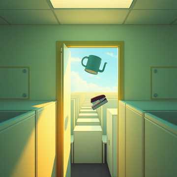 Cover des Liedes Can I Clock Out?