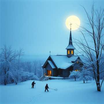 Кавер на песню Русская зима