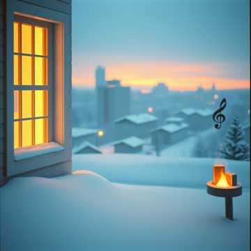 Cover of the song Теплый снегопад