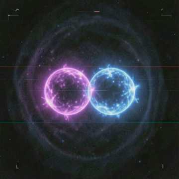 Cover av låten Dos partículas entrelazadas