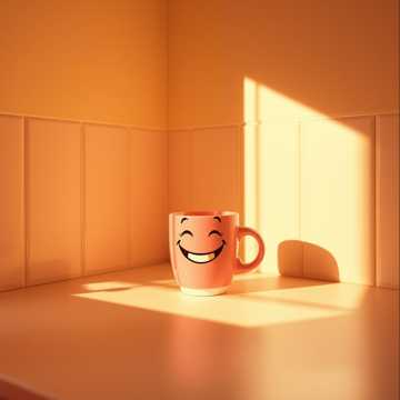 Cover of the song نكتة في قهوة الصبح