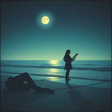 歌曲的封面달의 바다에서