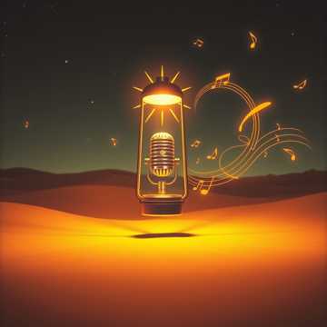 Cover utworu ياليل كم فيك من حياتي مخبى كلمات مختار جعرة ادا الذكاء الاصطناعي